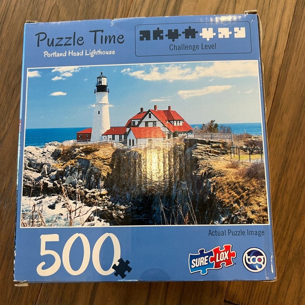 500 Piece Jigsaw Puzzle Lighthouse Brand New Sealed